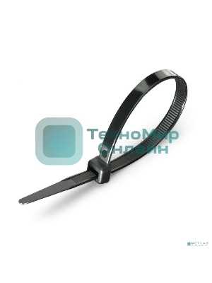 Стяжки NYT-300x3.6B пластиковые 300 мм х 3.6 мм, черные (100 шт.)