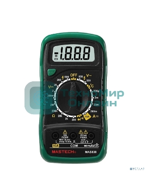 Мультиметр портативный Mastech MAS838, ручной 13-2008