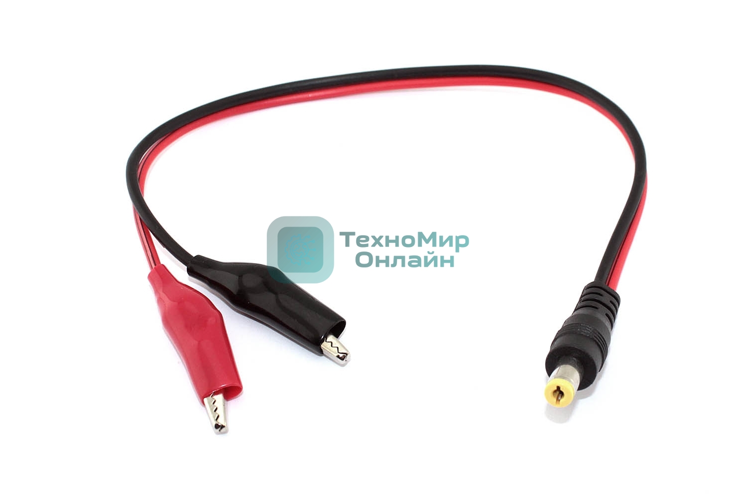 Кабель с разъемами DC 5.5х2.1 мм папа на зажимы типа 
