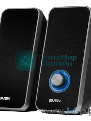 Акустическая система 2.0 SVEN 325, черный, USB, мощность 2x3 Вт(RMS) SVEN 325, черный, USB, акустическая система 2.0, мощность 2x3 Вт(RMS)