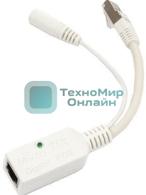 Сетевое оборудование MikroTik RBGPOE Gigabit PoE injector