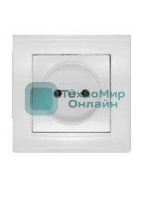 Розетка 1-м СП Бриллиант 16А IP20 бел. Universal 7947588