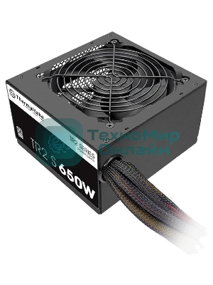 Блок питания Thermaltake TR2 S 650W Retail (PS-TRS-0650NPCWEU-2), 650Вт, 80 PLUS,120мм, черный