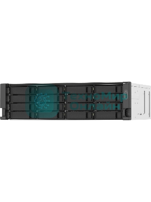 Сетевое хранилище без дисков SMB QNAP TS-1673AU-RP-16G NAS 16 HDD trays, 2x 2.5 GbE, rackmount, 2 PSU. 4-core AMD V1500B 2,2 GHz,RAM 16 Gb (1 x 16 GB) up to 32 Gb (2 x 16 GB). W/o rail kit RAIL-B02