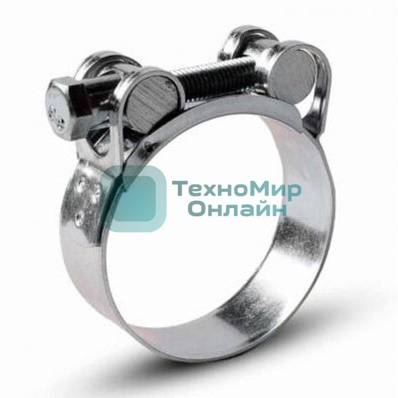 Хомут силовой 48-51-1,2мм, (10 шт/уп) Rexant