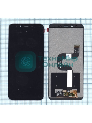 Дисплей для Xiaomi Mi A2/Mi 6X черный