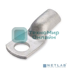 Наконечник медный КВТ ТМЛ 4-6-3 (опрес.) луженый 40827