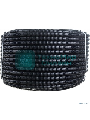 Труба гофрированная ПНД ЭРА (черный) d 16 мм с зонд. легкая 100 м (30)