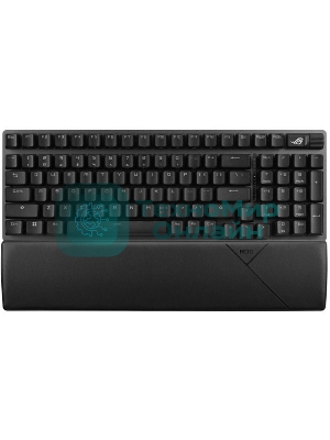 Клавиатура ASUS Strix Scope II 96 гибридная, Bluetooth, радиоканал, чёрный
