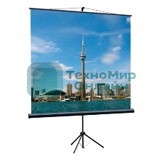 Экран на треноге Lumien 180x180 см Eco View LEV-100102 1:1 напольный рулонный