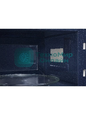 Микроволновая печь Samsung MS23T5018AK/BW черный, 23 л, 800 Вт, переключатели - сенсор