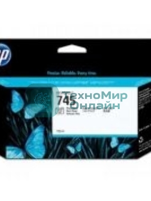 Картридж струйный HP 745 300мл фото черный Ink Cartridge