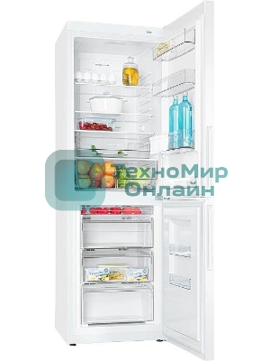 Холодильник Atlant ХМ-4621-101-NL белый двухкамерный 211/94л морозилка снизу, No Frost