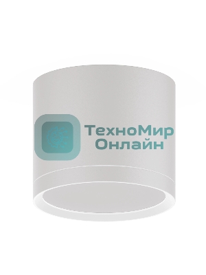 Светильник Gauss HD025 led накладной с рассеивателем 10w белый 3000k 88х75мм 1/30