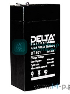 Аккумулятор для фонарей ТРОФИ 4В 1.0А.ч Delta DT 401