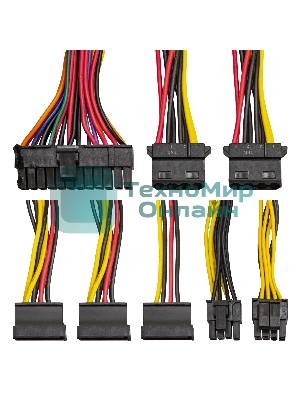 Блок питания ExeGate CP600 (EX292144RUS-PC), 600Вт, 80мм, серебряный