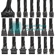 Блок питания ExeGate 1200PPH (EX292158RUS), 1200Вт, 80 PLUS Bronze, 120мм, черный