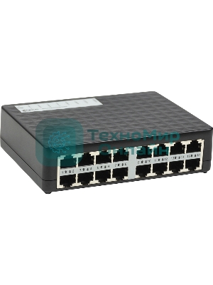 Коммутатор неуправляемый 16-портовый ORIGO OS1116/A1A 10/100 Мбит/с