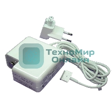 Блок питания (сетевой адаптер) для ноутбуков Apple 16.5V 3.65A 60W MagSafe2 T-shape REPLACEMENT OEM