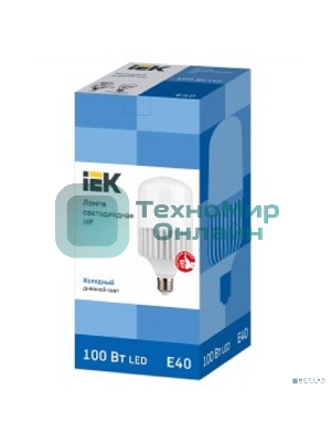 Лампа светодиодная IEK LLE-HP-100-230-65-E40 HP 100Вт 230В 6500К E40