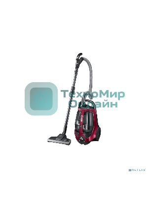 Пылесос Samsung VCC885HH3P красный, 430/2200 Вт, уборка сухая, пылесборник контейнер 2 л