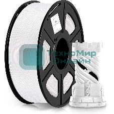 Пластик для принтера 3D Cactus CS-3D-TPU-0.8KG-WHITE TPU d1.75мм 0.8кг 1цв.