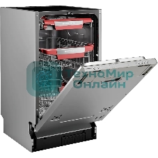 Встраиваемая посудомоечная машина Kuppersberg GIM 4592, черный, 44.8 см, 10 компл., 42 дБ, класс A+++