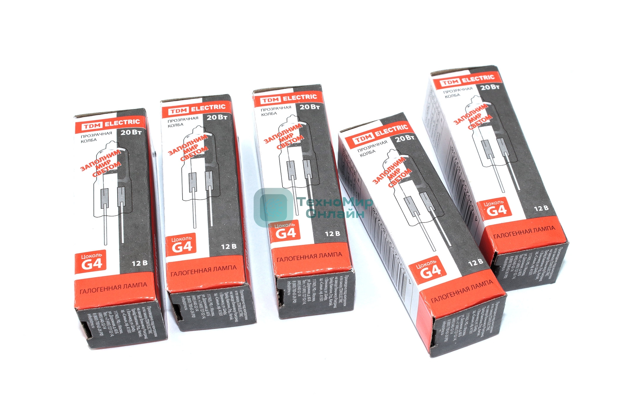 Лампочка для светильника FT8251 для вытяжек Elikor 5 штук