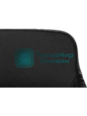 Кресло Бюрократ CH-380F черный, экокожа