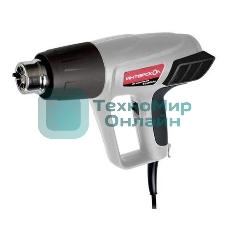 Фен технический ИНТЕРСКОЛ ФЭ-2000ЭМ, 2000Вт,50-600°С,поток 300-500л/мин,дисплей,0.77кг 385.0.1.00