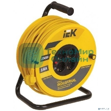 Катушка IEK WKP15-16-04-30 УК30 с т/з 4 места 2 Р + P Е/30м 3х1,5 мм2 
