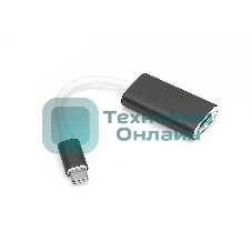 Адаптер Type-C на HDMI 4K, серый