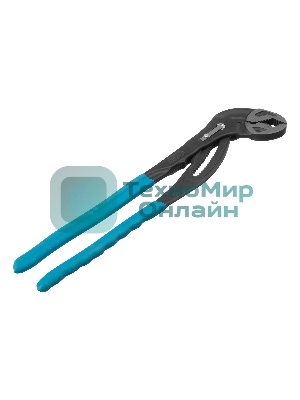 Клещи переставные Gross кнопочный механизм, обливные рукоятки, 400 мм