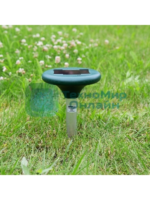 Ультразвуковой отпугиватель змей Rexant на солнечной батарее с подсветкой