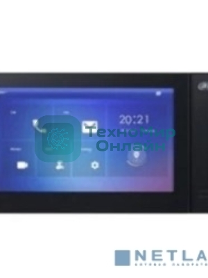 Видеодомофон Dahua DH-VTH2421FB-P черный