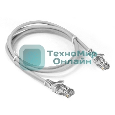 Патч-корд ExeGate EX286382RUS UTP-RJ45-RJ45-5e-1,5M-LSZH-GY, UTP, cat.5e, LSZH, 1.5м, серый