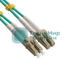 Патч-корд волоконно-оптический ExeGate FC-D-503-LC-LC-5M-LSZH (Шнур ВО MM 50/125 (OM3), LC/UPC-LC/UPC, Duplex, LSZH, 5м)