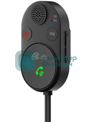 Автомобильный FM-модулятор Ritmix BTR-200 черный BT USB (80002461)