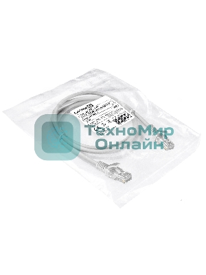 Патч-корд ExeGate EX286382RUS UTP-RJ45-RJ45-5e-1,5M-LSZH-GY, UTP, cat.5e, LSZH, 1.5м, серый