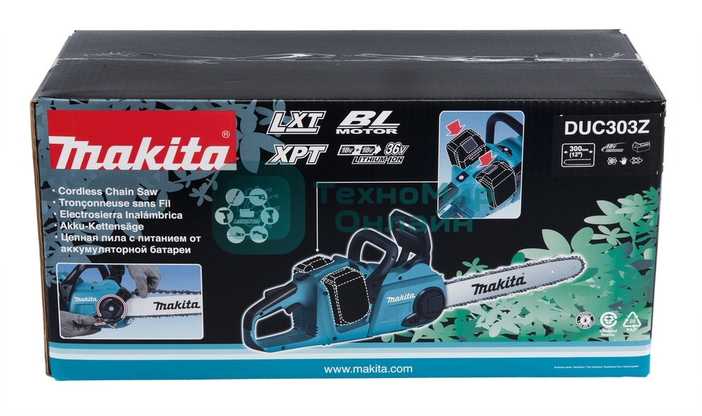 Пила цепная Makita DUC303Z