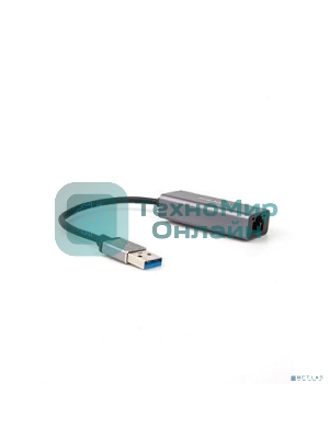 Кабель-переходник USB 3.0 (Am) --> LAN RJ-45 Ethernet 1000 Mbps, Aluminum Shell,Telecom TU312M