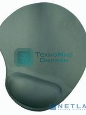 Коврик для мыши Buro гелевый, зеленый, 230х205х25