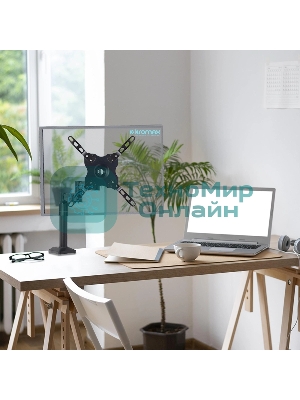 Удлинитель для кронштейнов Kromax ADAPTER-200, черный, 80 шт/уп, Адап. стал. унив. для TV, max VESA 200x200 мм., max вес 20 кг.