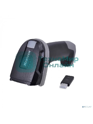Сканер штрих-кода Mertech CL-2420 BLE Dongle 2D беспроводной черный (4220)