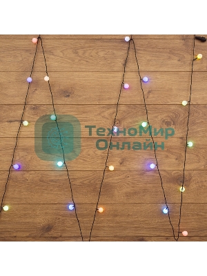 Гирлянда Neon-night LED - шарики RGB, O23 мм, 5 м