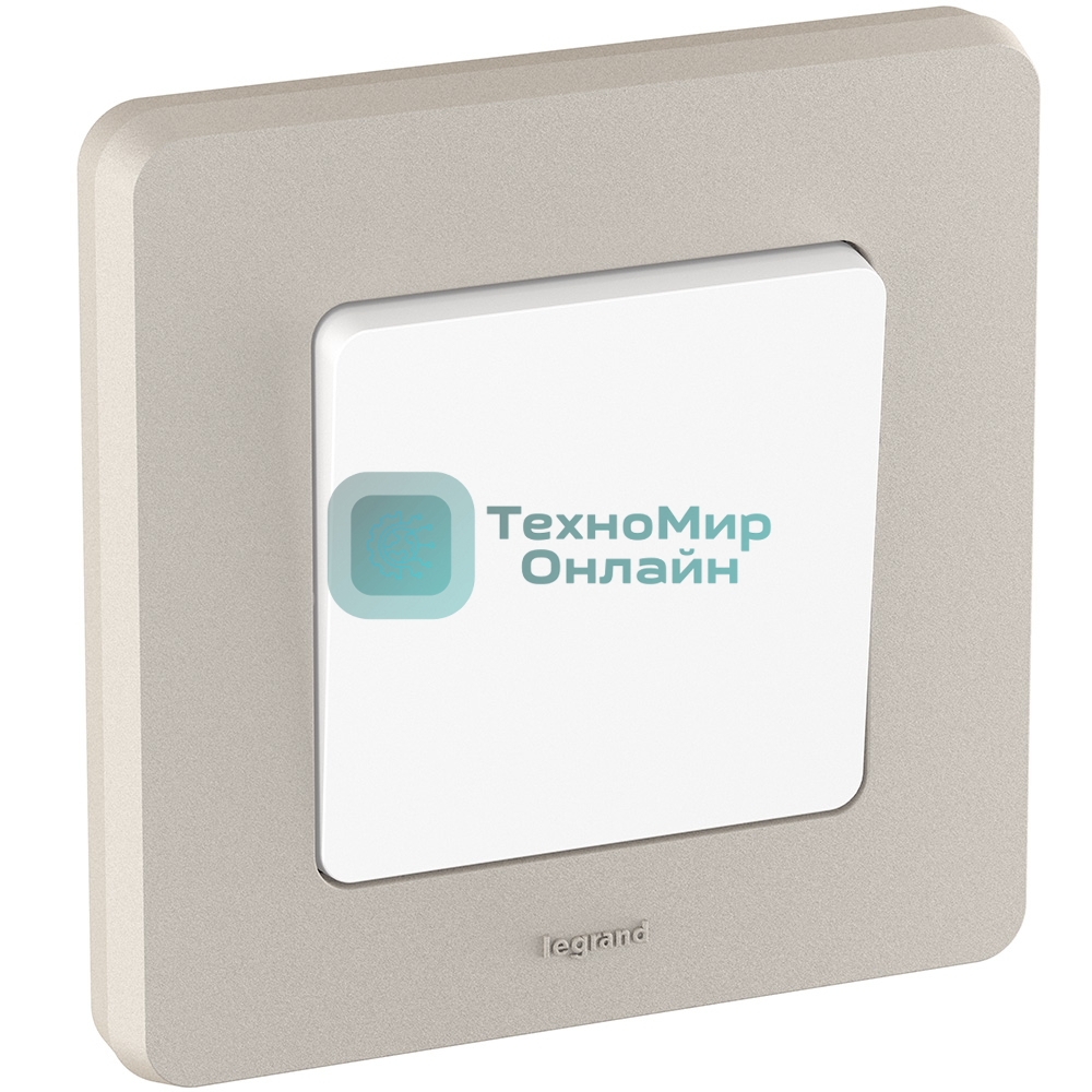 Рамка 1 пост шампань Inspiria