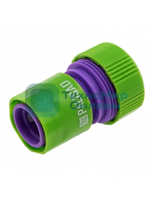 Соединитель пластмассовый быстросъемный для шланга Palisad 3/4