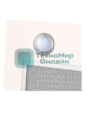 Вытяжка встраиваемая Maunfeld Crosby Singl 5028, бежевый, 49.8 см, 850 куб. м/ч, 48 дБ