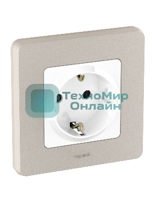 Рамка 1 пост шампань Inspiria