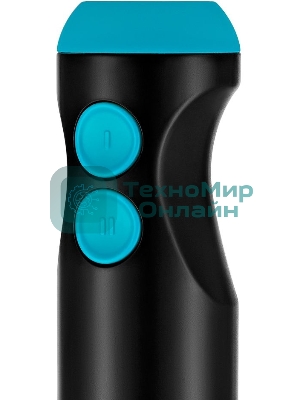 Блендер погружной Kitfort КТ-3041-3 350Вт черный/бирюзовый